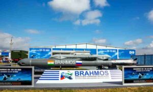 Supersonic BrahMos missile 